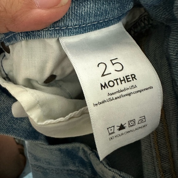 MOTHER The Looker Ankle Fray Jean Ready To Roll - Picture 6 of 6
